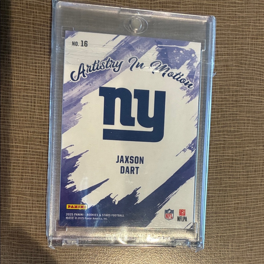 JAXSON DART ROOKIE CARD - Picture 2 of 6